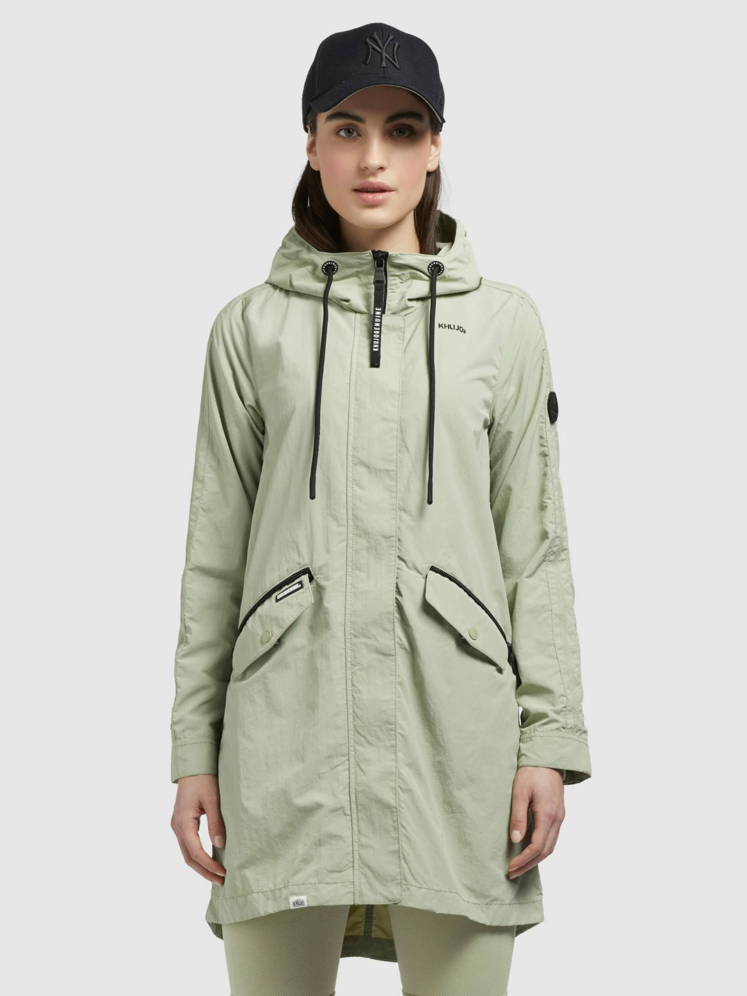 Khujo Manteaux De Mi-saison Manteau Mi-saison Games2 Femme Pomme 4 Khujo Manteaux De Mi-saison Manteau Mi-saison Games2 Femme Pomme – Image 2