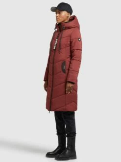 Khujo Manteaux De Mi-saison Manteau Mi-saison Aribay Femme Rouge Rouille 12 Khujo Manteaux De Mi-saison Manteau Mi-saison Aribay Femme Rouge Rouille -Magasin D'usine Khujo 4275482bdabaa4cfcc16178f7f2181ad