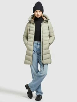 Khujo Manteaux Courts Manteau D’hiver Tuhani Femme Vert Pastel -Magasin D'usine Khujo 9d043454b9e35fc2a86acb0b6baab997