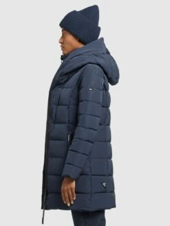 Khujo Manteaux Courts Manteau D’hiver Floyt Femme Bleu Foncé -Magasin D'usine Khujo f705d03cd991fe9c85c7f7c5bdf1c55c