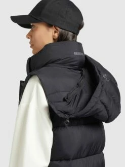 Khujo Vestes Sans Manches Gilet Magneta Femme Noir -Magasin D'usine Khujo f938d782d1cca5011efc5bd3e3113cd5