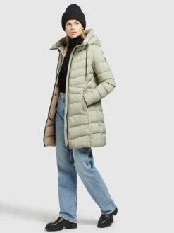 Khujo Manteaux Courts Manteau D’hiver Tuhani Femme Vert Pastel -Magasin D'usine Khujo fda1ebd149d26e89e1ebbabe473153ea